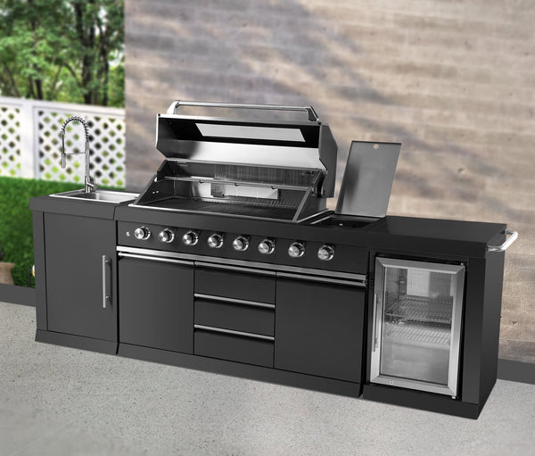 Kingsley 6 Burner Outdoor Kitchen BBQ Package High Grade #304 Stainless Steel