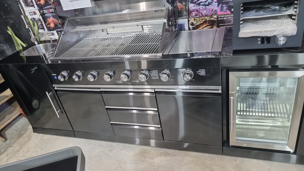 Kingsley 6 Burner Outdoor Kitchen BBQ Package High Grade #304 Stainless Steel