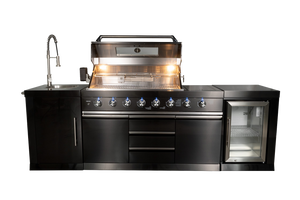 Kingsley 6 Burner Outdoor Kitchen BBQ Package High Grade #304 Stainless Steel