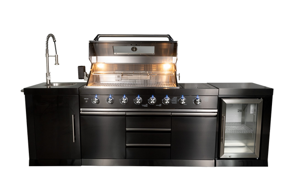 Kingsley 6 Burner Outdoor Kitchen BBQ Package High Grade #304 Stainless Steel